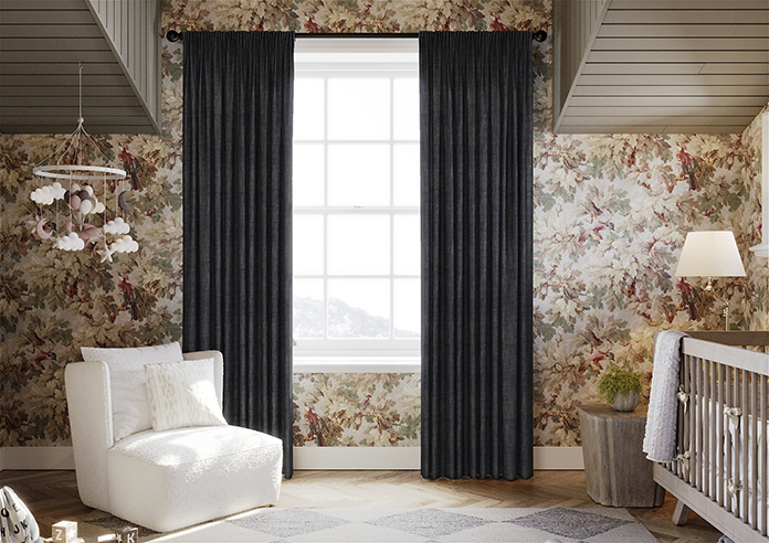 Rhea, Ebony - Made to Measure Curtains - Image 3